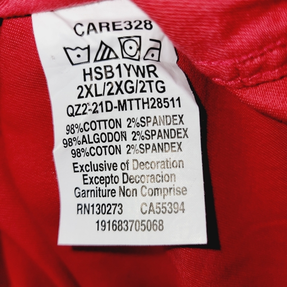 Wrangler Men 2XL Collar Stretch 2 Pockets Short Sleeves Button Up Casual Shirt - Picture 6 of 8